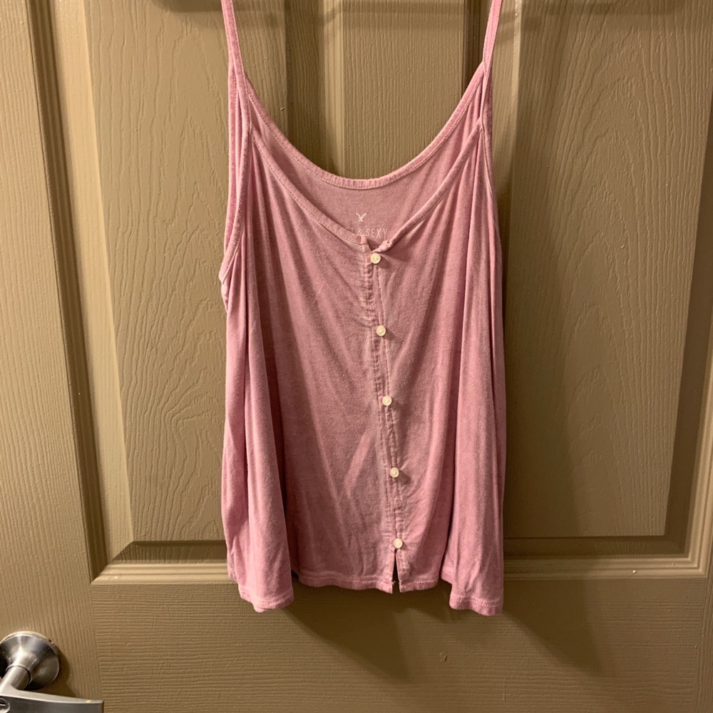 Pink tank top